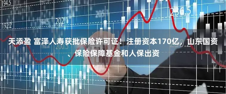 天添盈 富泽人寿获批保险许可证！注册资本170亿，山东国资、保险保障基金和人保出资