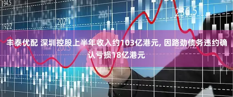 丰泰优配 深圳控股上半年收入约103亿港元, 因路劲债务违约确认亏损18亿港元