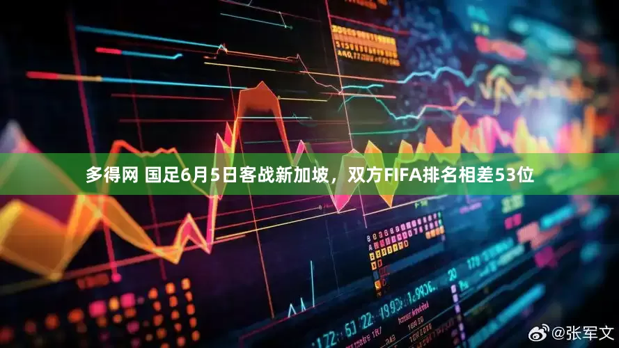 多得网 国足6月5日客战新加坡，双方FIFA排名相差53位